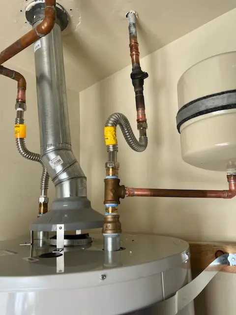 Water heater installation and plumbing repair in Cedarville